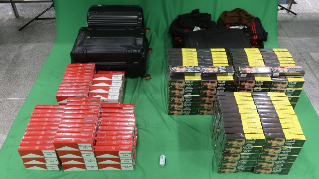 機場抵港22歲女藏$37萬私煙 遭海關拘控 罪成囚半年