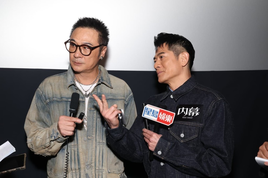 吳鎮宇笑言許久沒有拍食菠蘿油的場面 吳鎮宇笑言許久沒有拍食菠蘿油的場面