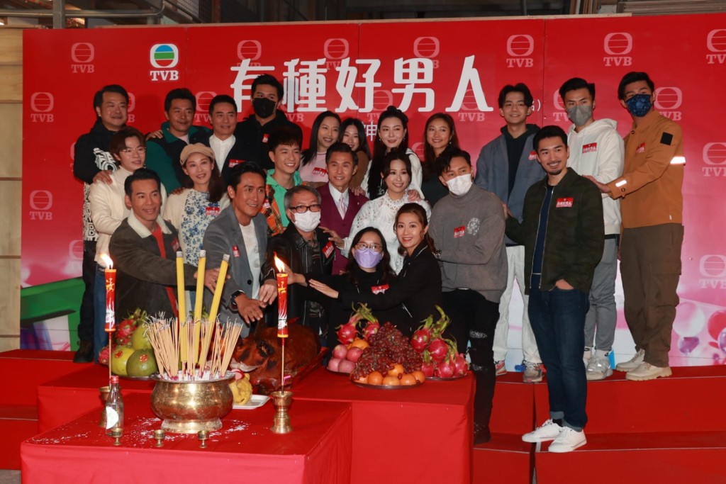 李佳芯身體不適，缺席新劇《有種好男人》開鏡拜神。