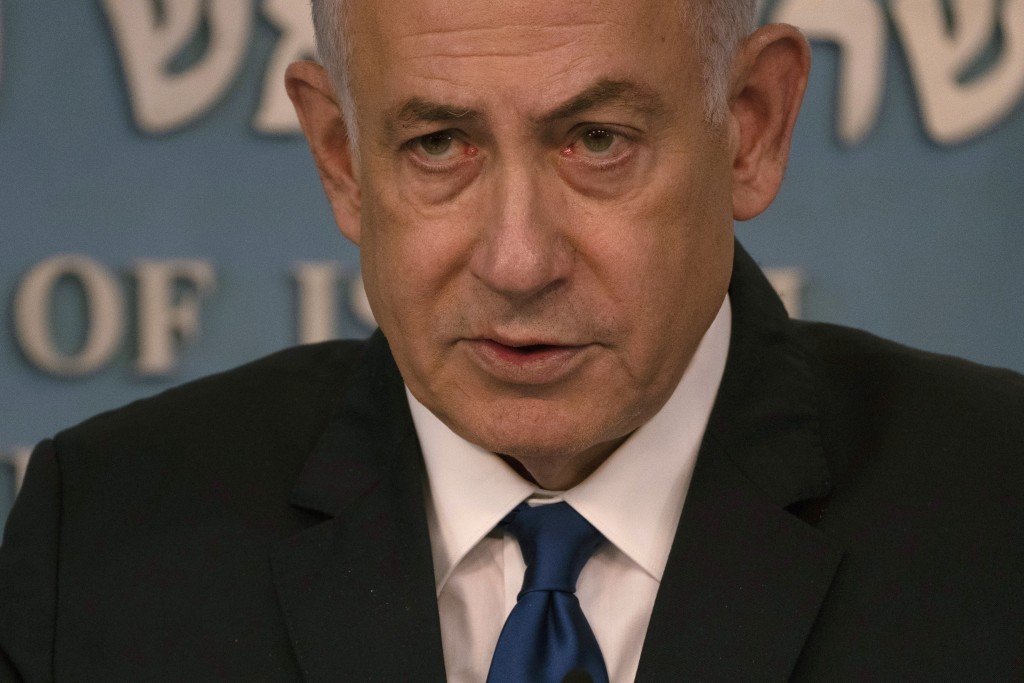 内塔尼亚胡表明，要达成以色列歼灭哈马斯的战争目标。美联社