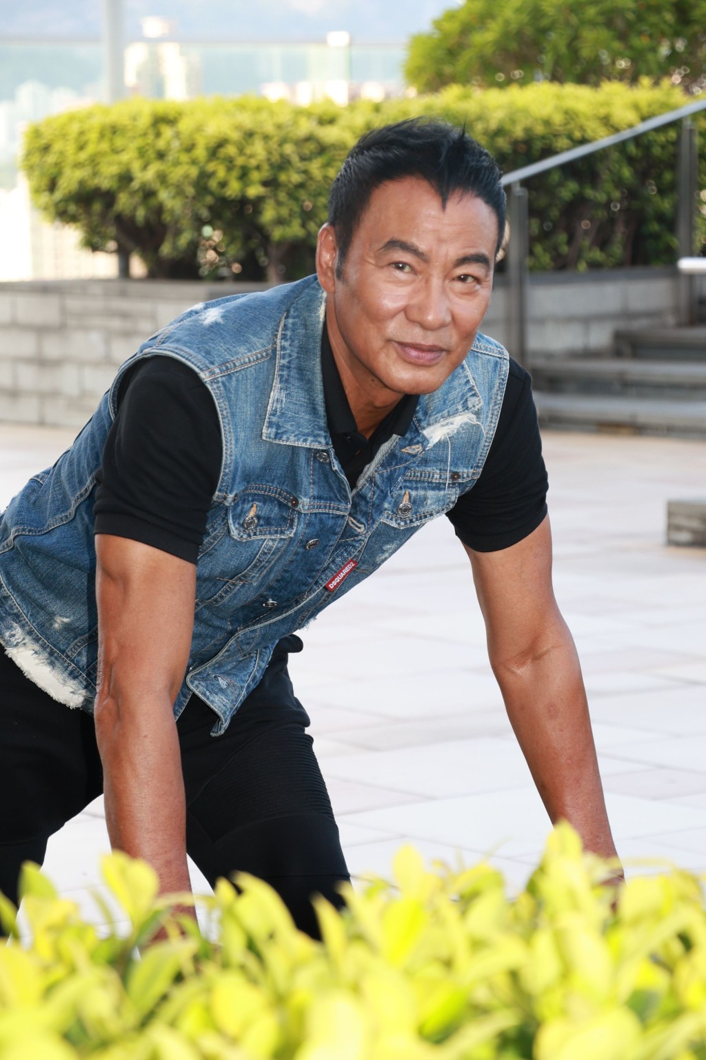 華哥重視紀律，多年來維持69公斤。