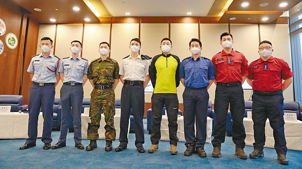 跨部門呼籲市民在酷熱天氣戶外活動要注意。 劉漢權攝