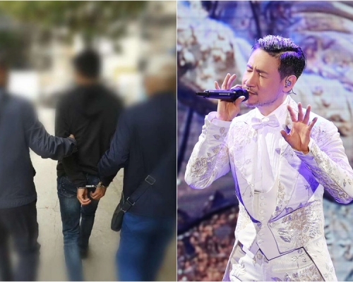 肥合警方在張學友唱會共拘捕9名逃犯。