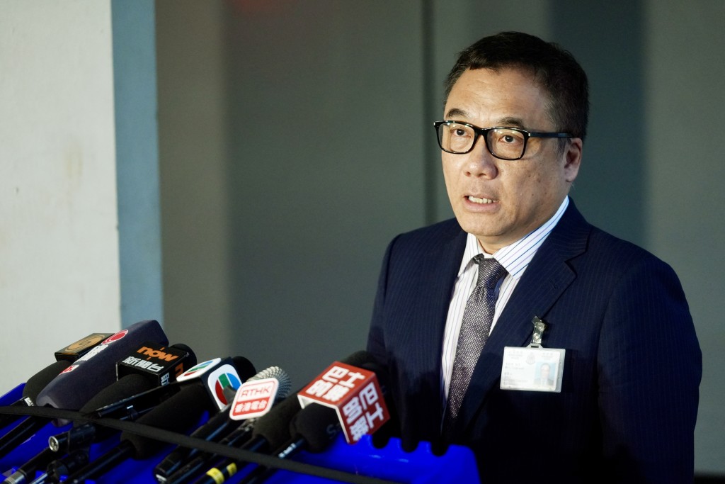 警務處國家安全處總警司李桂華獲銅紫荊星章。 警務處國家安全處總警司李桂華獲銅紫荊星章。
