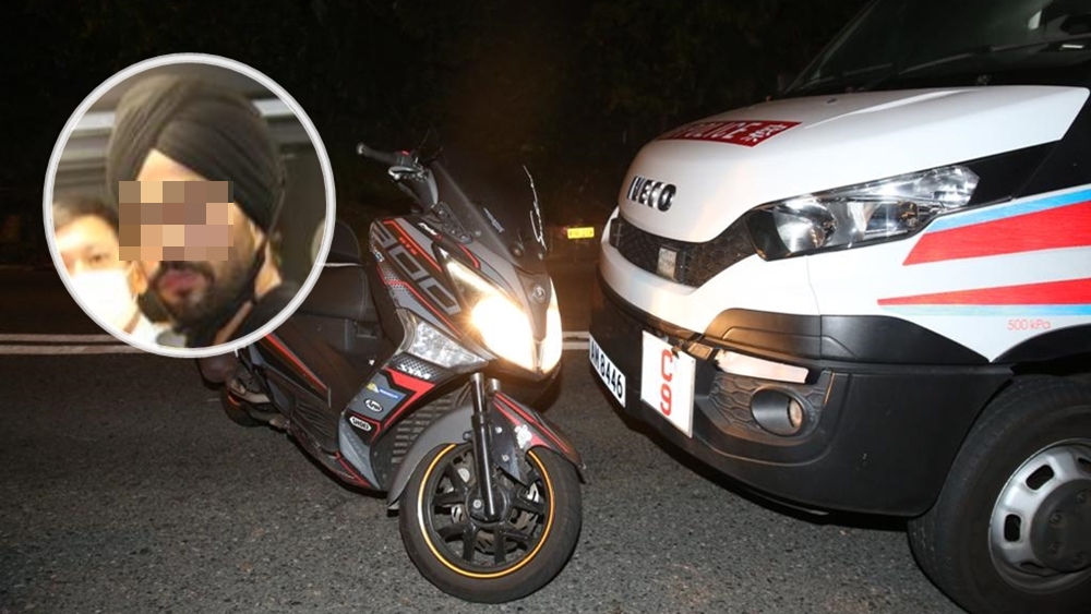 司機涉酒駕被捕。