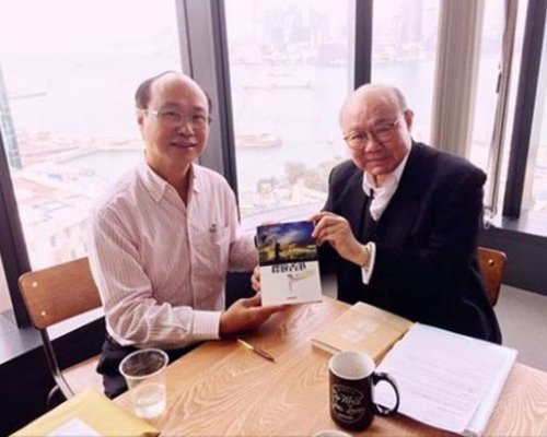 胡國興昨日與黎廣德見面。胡國興fb