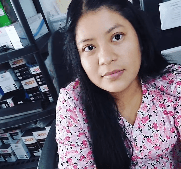 無辜的墨西哥婦女Arely Servando被流彈擊中慘死。FB