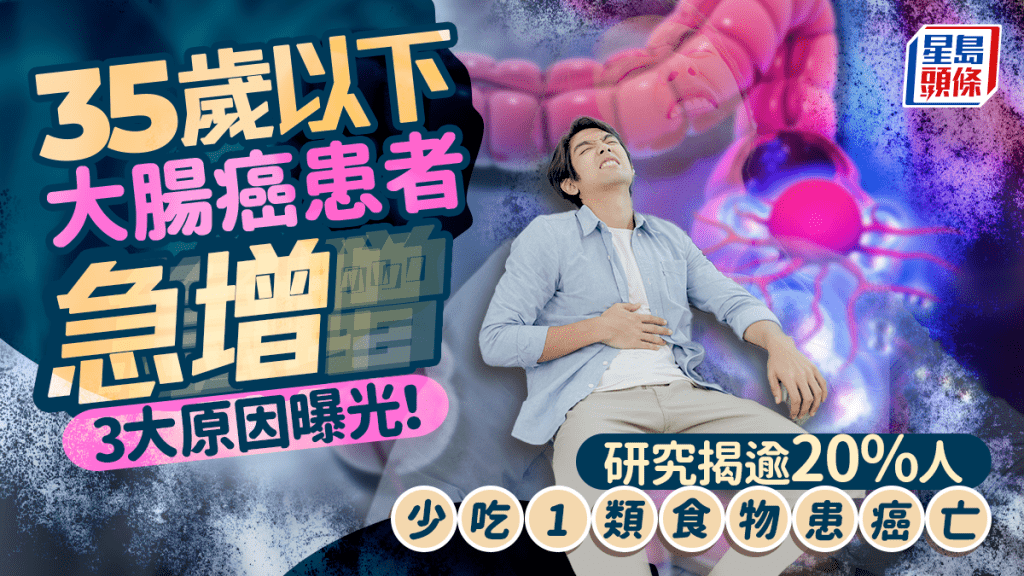 全球35歲以下大腸癌患者暴增 3大原因曝光！研究揭逾20%人 少吃1類食物患癌亡