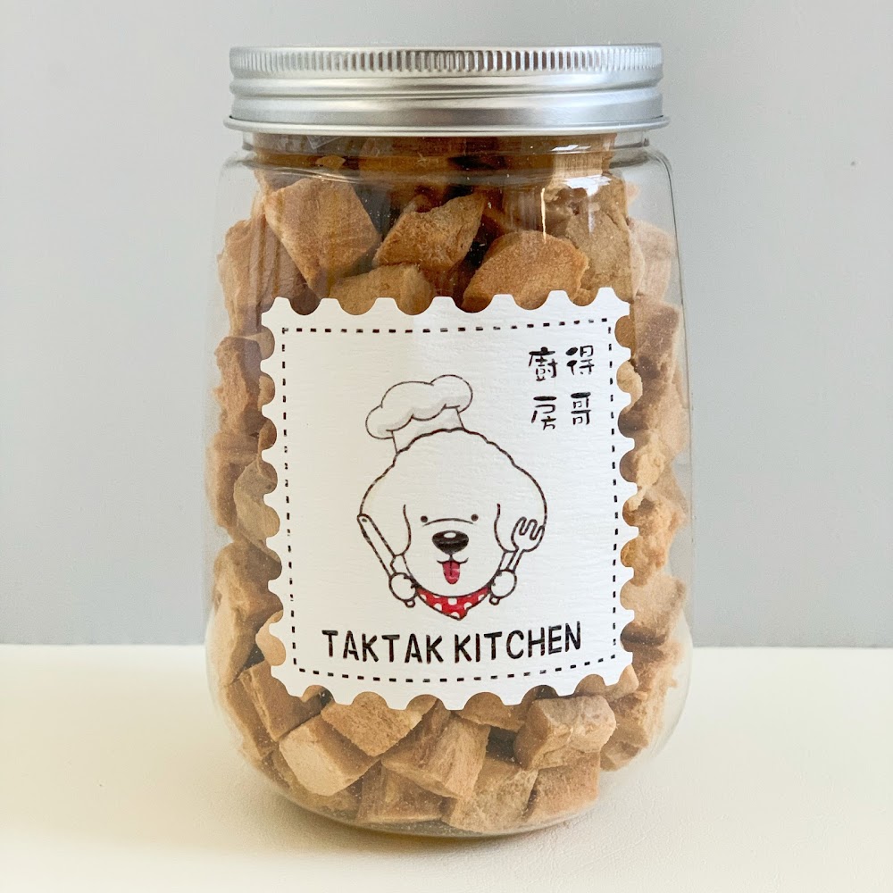 在香港寵物節場內購買Taktak Kitchen任何三件寵物食品,包括風乾、凍乾及營養粉系列即減$20,若購買五件減$50及送指定小食一包。(圖片源自Taktak Kitchen網站)