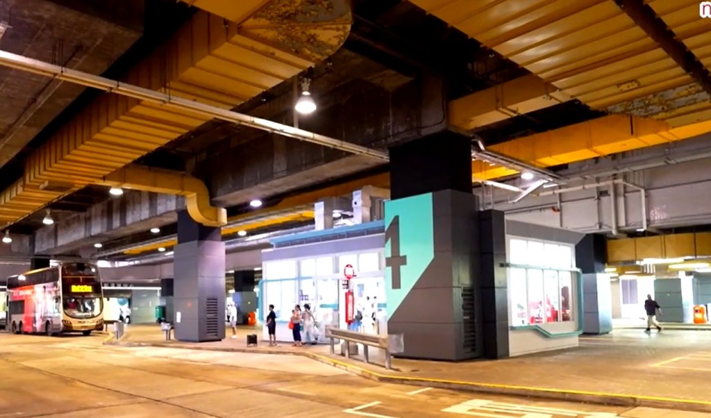 政府去年在馬鞍山市中心公共交通總站完成多項改善工程。政府新聞網影片截圖 政府去年在馬鞍山市中心公共交通總站完成多項改善工程。政府新聞網影片截圖