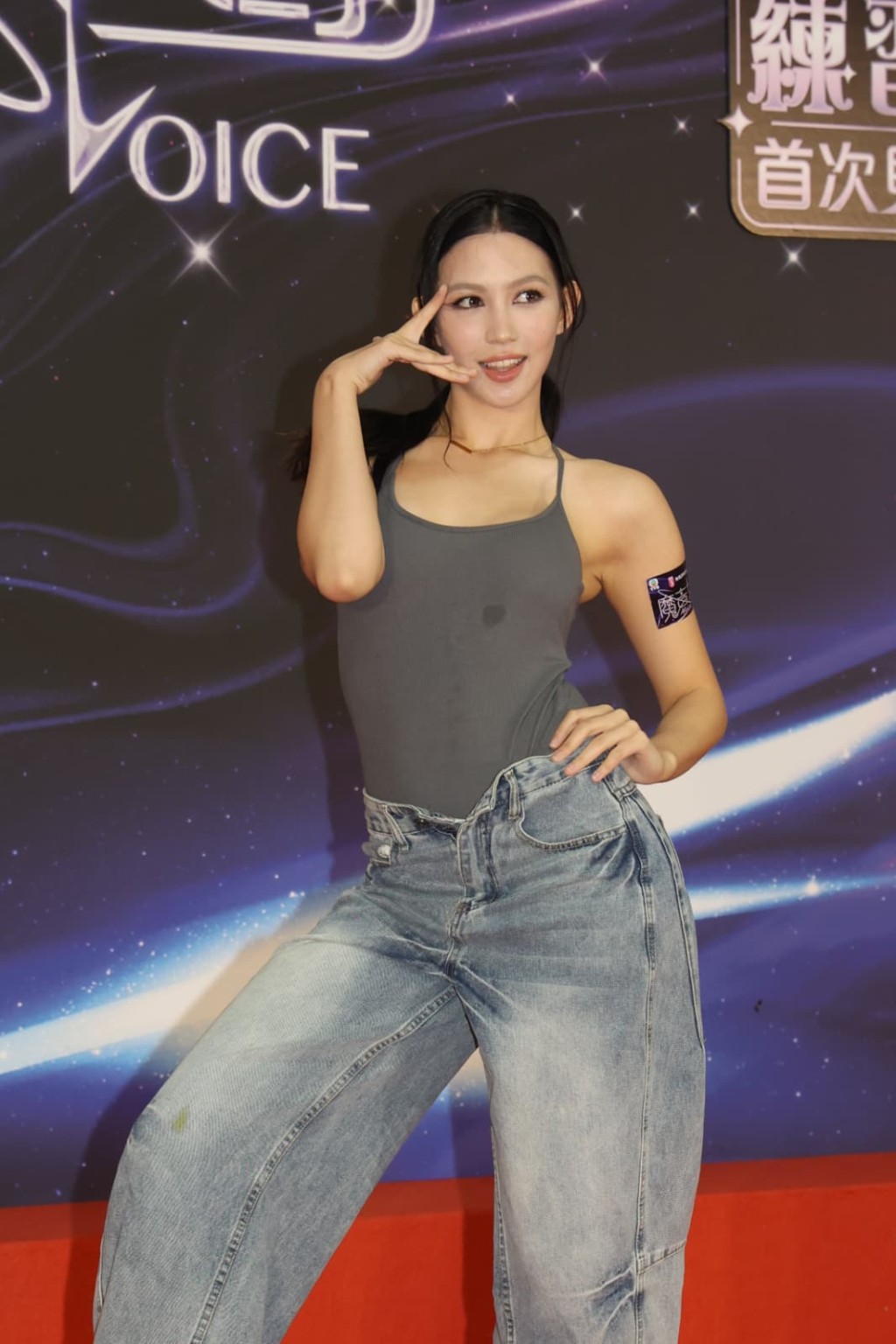 廣東話麻麻的喬美莎，笑言一開口就緊張。