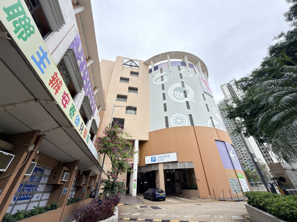 女生在天盛商場危坐天台欄杆獲救送院。梁國峰攝 女生在天盛商場危坐天台欄杆獲救送院。梁國峰攝