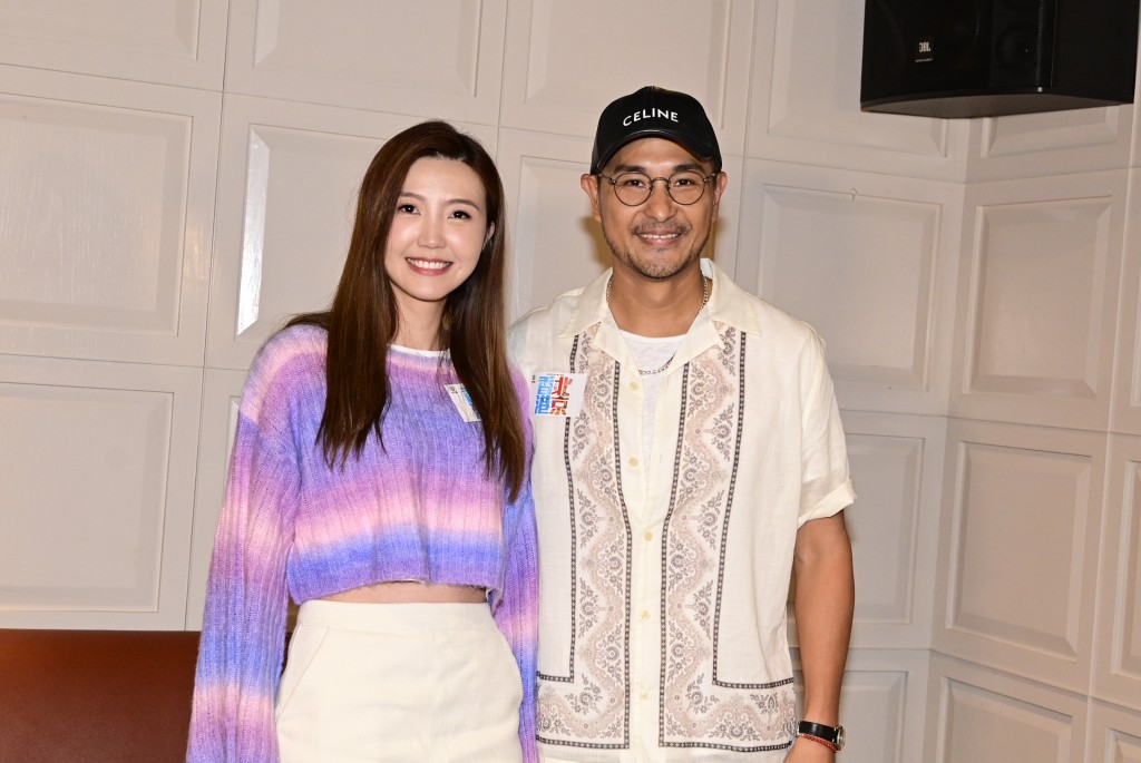 陳展鵬、吳若希等演員出席到尖沙咀出席《香港人在北京》飯局。