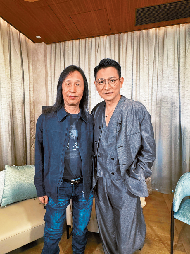 華仔、邱禮濤互相視對方為貴人。