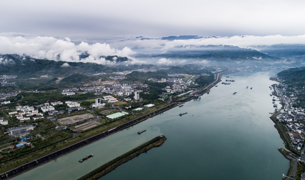 長江流域。新華社圖片