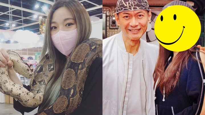 陳薔天玩很大，大蛇纏身又試食狗糧。