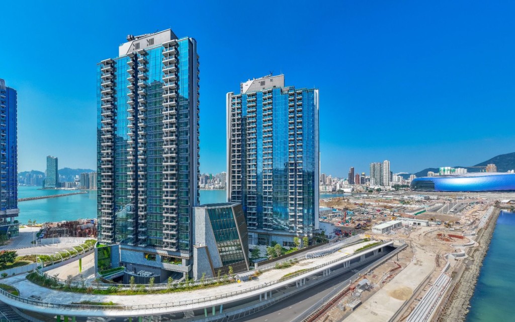 啟德維港．雙鑽外貌。