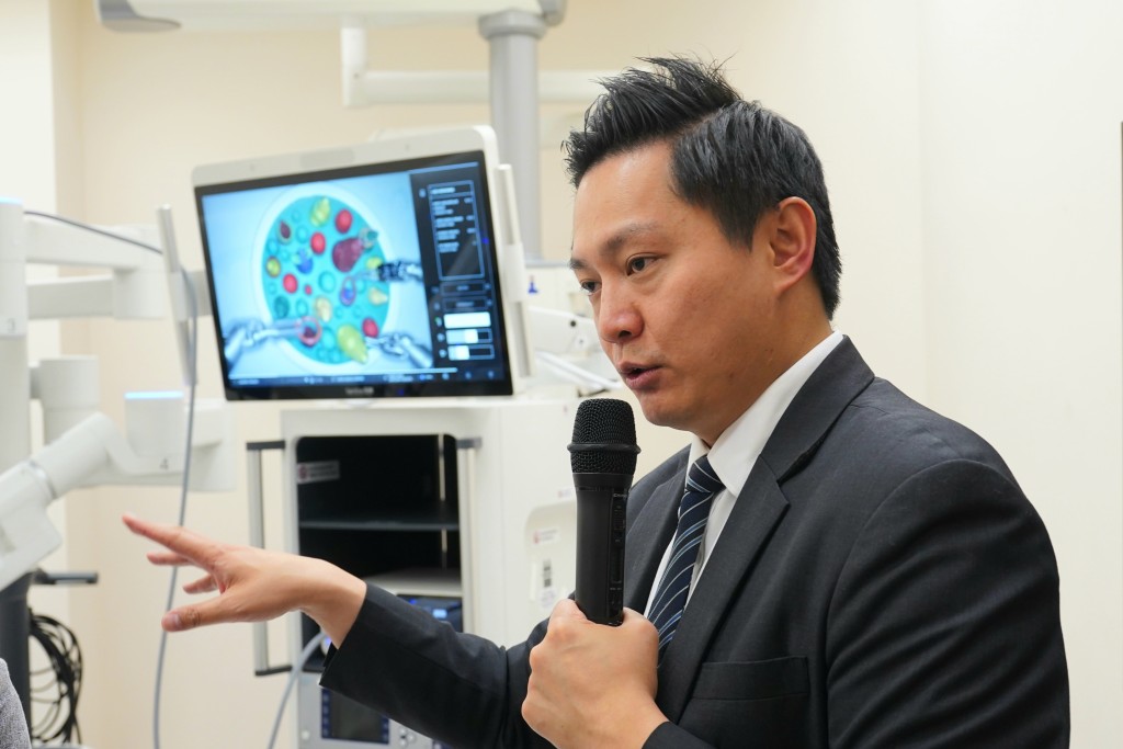 中大醫學院外科學系副教授張源津。 中大醫學院外科學系副教授張源津。