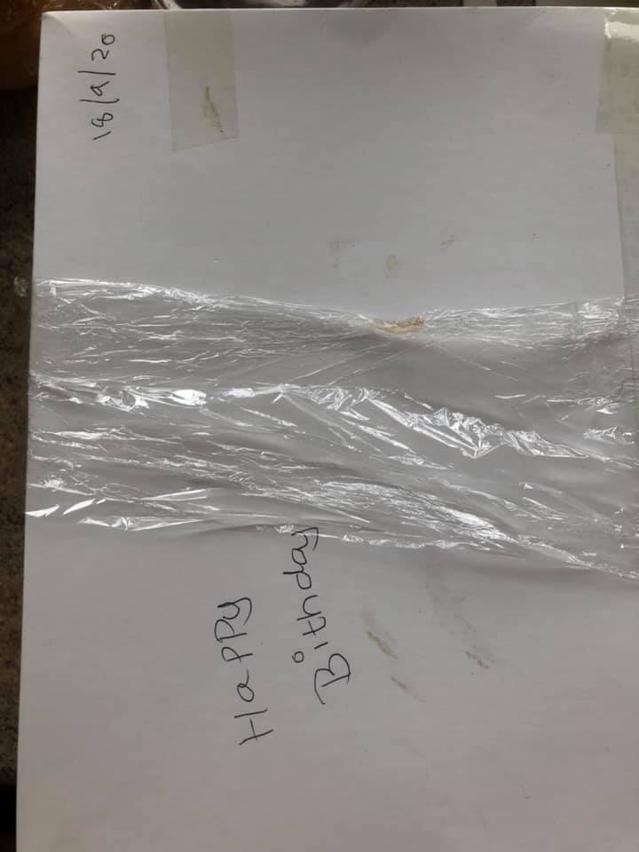 蛋糕包裝十分簡陋。網上圖片