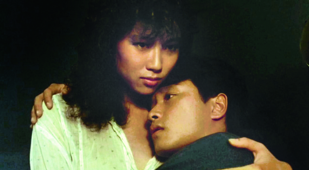 葉童與張國榮、夏文汐主演的《烈火青春》，是香港電影新浪潮的代表作品。