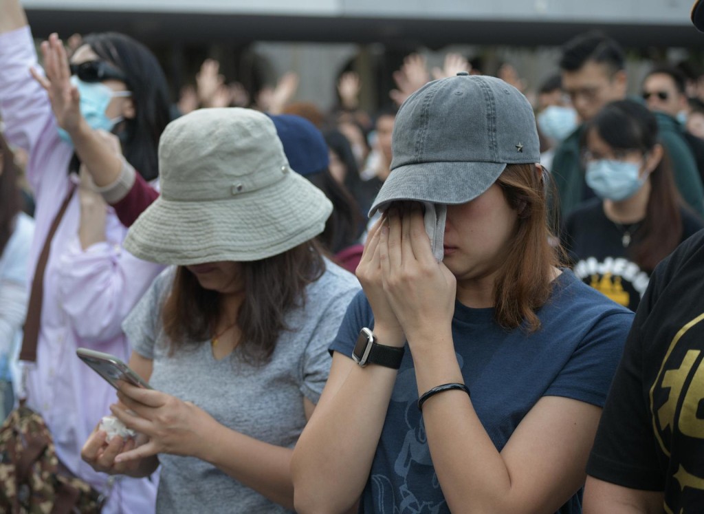 有網民在中環遮打花園發起「願祢榮光歸香港」集會。