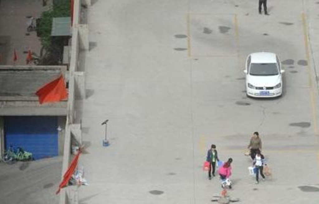 学员表示，练车时提心吊胆。图：微博