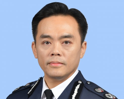 袁旭健接任警務處副處長。  政府圖片