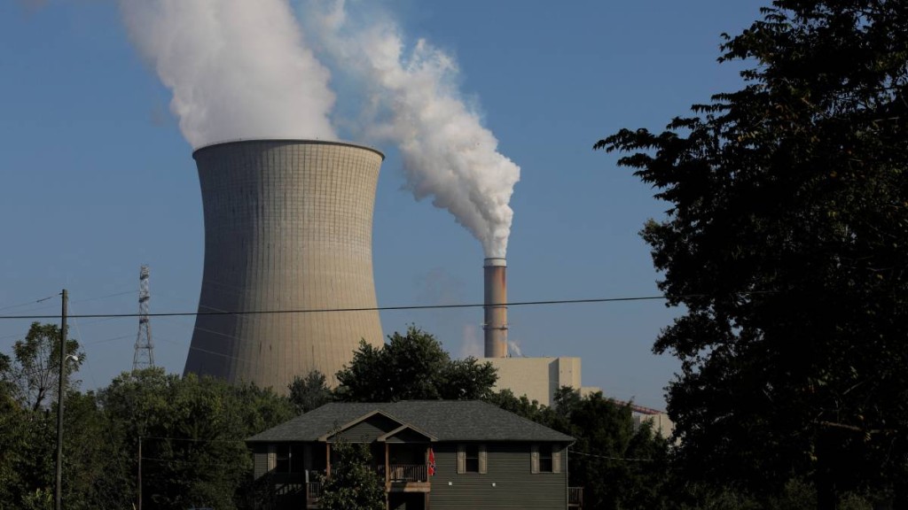 美政府計劃取消火電廠溫室氣體排放限制。路透社