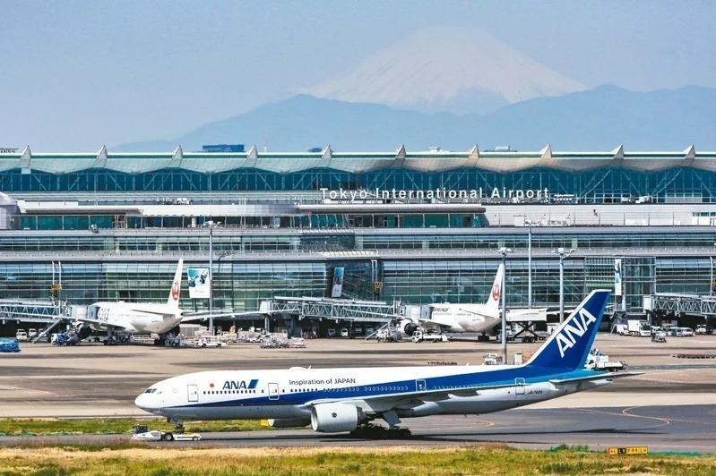 涉事日航客機原定飛往東京羽田機場。美聯社
