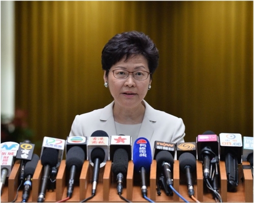 林鄭月娥宣布成立獨立調查委員會調查港鐵沙中綫紅磡站鋼筋被剪短事件。