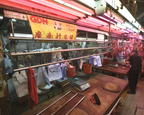 部分豬肉檔提早停業