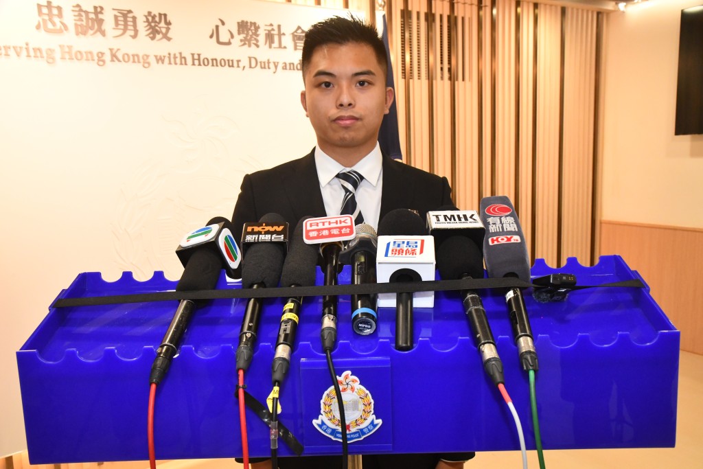 深水埗区刑事调查队第九队督察吕泽钧。