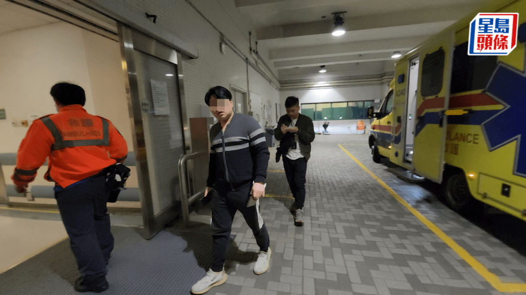 事主受傷，被送往博愛醫院治理。黎志偉攝