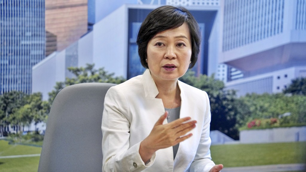 蔡若蓮:開班綫不可無止境下調。資料圖片
