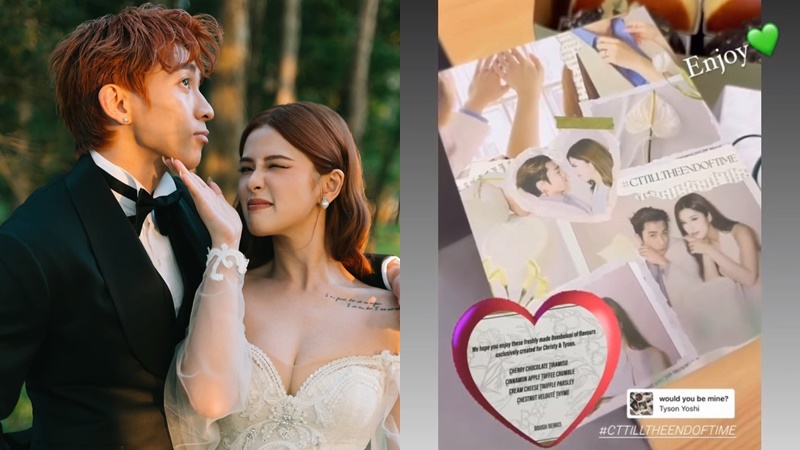 Tyson Yoshi程浚彥奢華結婚禮物曝光 意大利名牌餅店出品禮盒裝要價四位數 傳包機請巨星赴歐參加婚禮