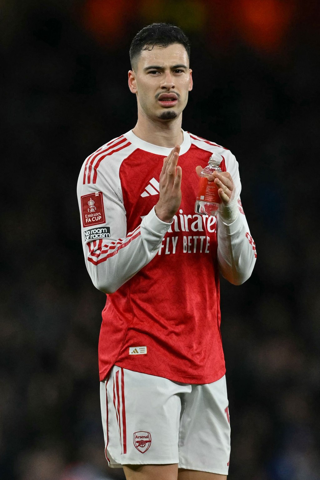 加比尔马天尼利在锋线轮换居多。法新社