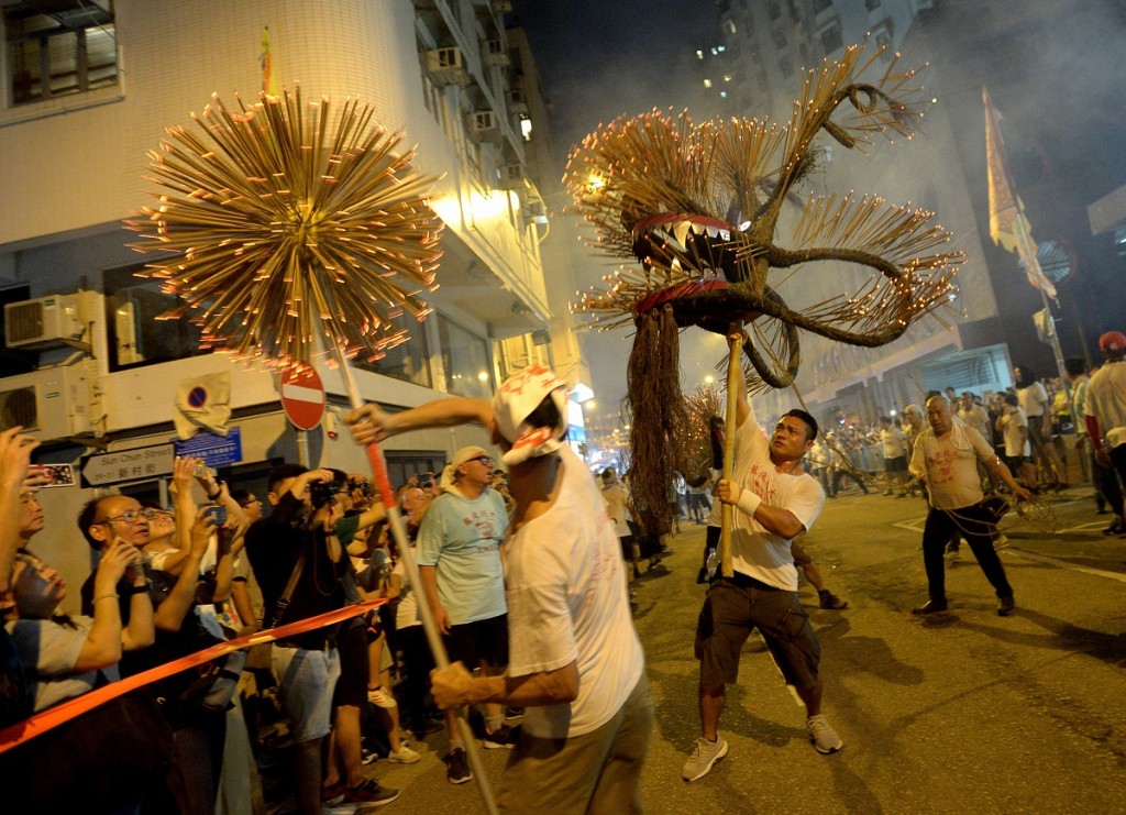 今年「大坑舞火龍」取消。資料圖片