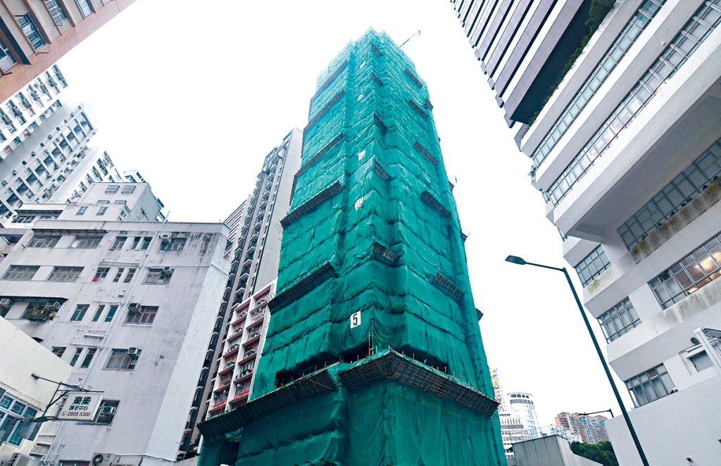 灣仔活道項目提供約170伙。