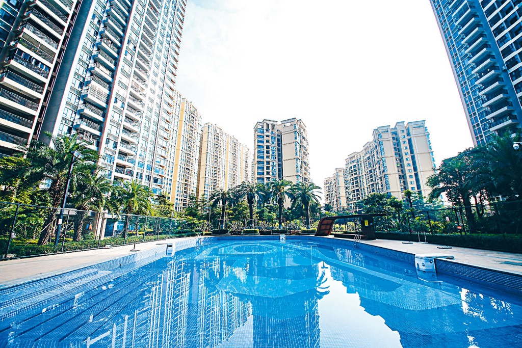 ■中山盤中澳春城推售新一批單位。