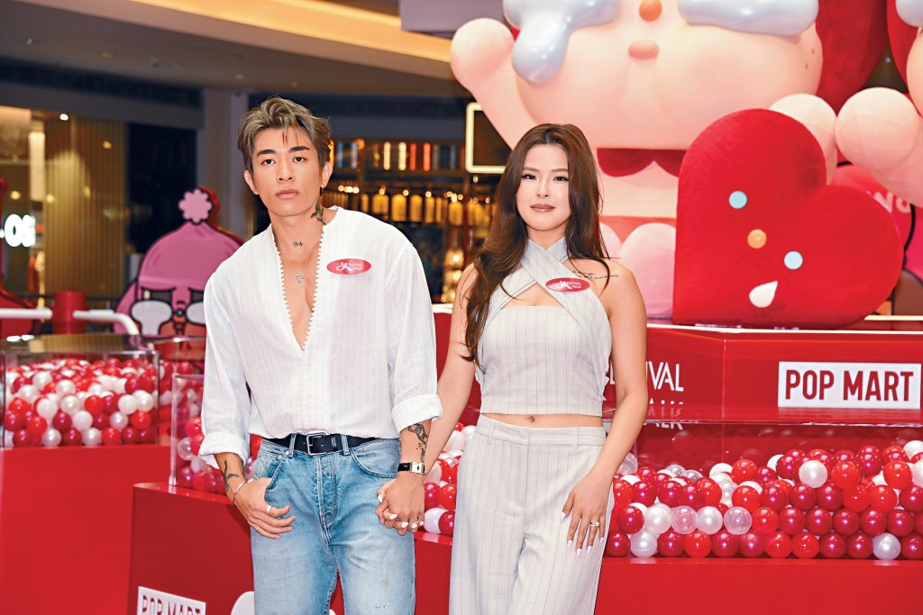 Tyson Yoshi和Christy首次夫妻檔出席活動。