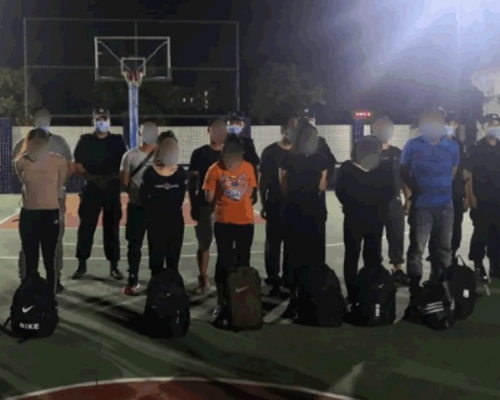 共拘捕涉案12人。網圖