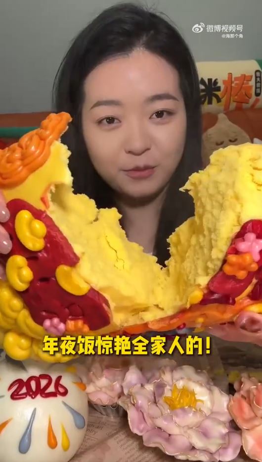 山東嗜吃饅頭，造出各種花樣。微博＠海那個角