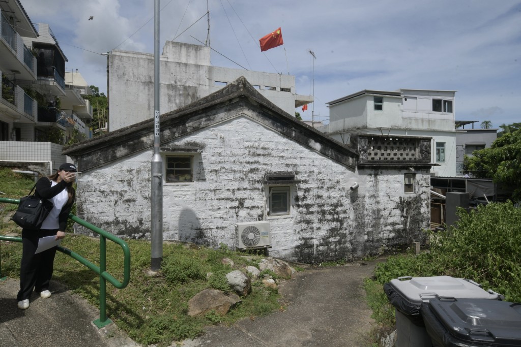 建築群亦是水口保育重點，陳玉基介紹，水口村最傳統建築物已有逾90年歷史。陳浩元攝