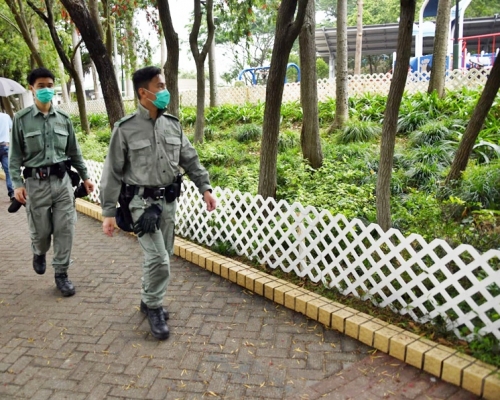 警方到場調查。