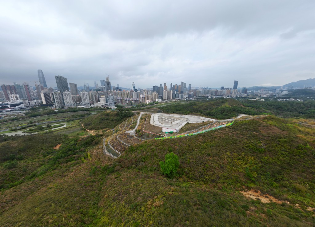 政府日前公布沙嶺數據園區逾11萬平方米用地招標結果。資料圖片