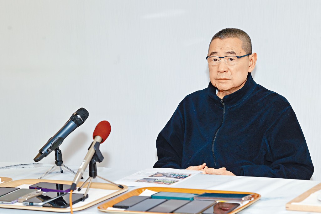 大劉昨日召開記者會,回應多個傳聞。