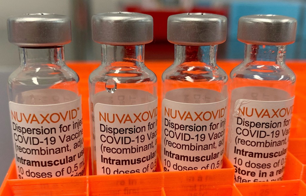 Nuvaxovid新冠疫苗。路透社
