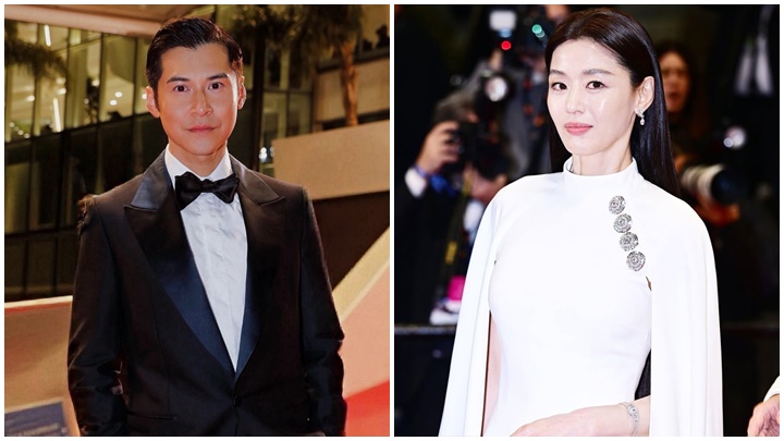 陈家乐首次踏足康城国际影展零压力 与女神全智贤握手兼对话羡煞旁人