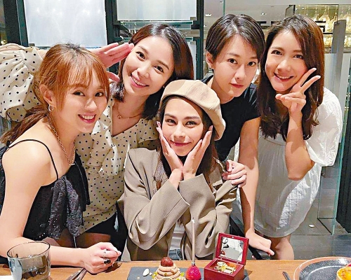 ■龔柯允、楊秀惠、李幸倪、廖予妤和林宣妤俱來自大馬,感情甚篤。