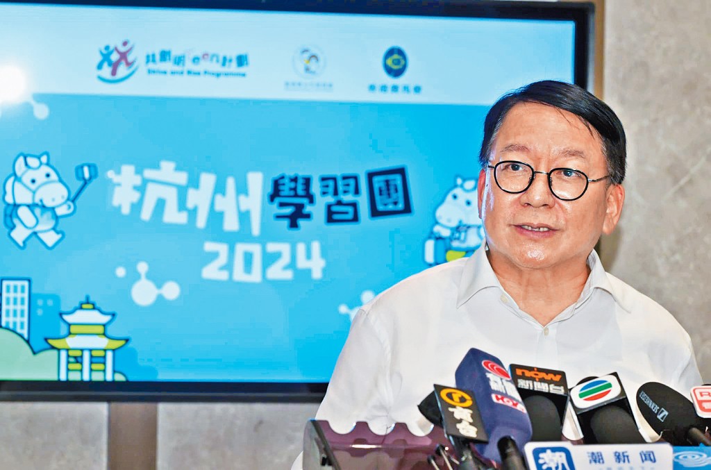 陳國基表示,很多人才對香港投下信心一票。